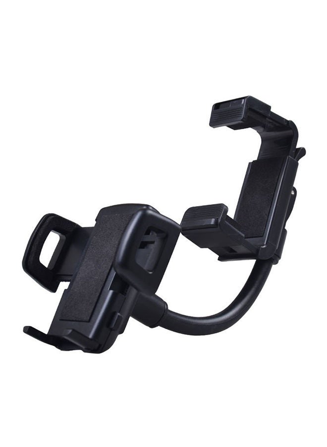 NIBEMINENT Car Rear View Mirror Mount Holder Black  - Image 1