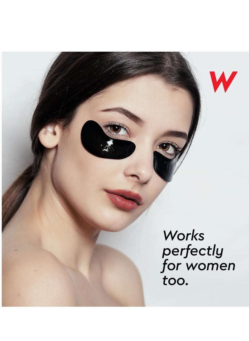 The Wolf Project Wolf Project Under Eye Patches (15 pairs) For Dark Circles, Puffy Eyes, and Wrinkles - With Caffeine, Vitamin C and Peptides. Under Eye Masks Reduce Tired Eyes And Under Eye Bags  - Image 2