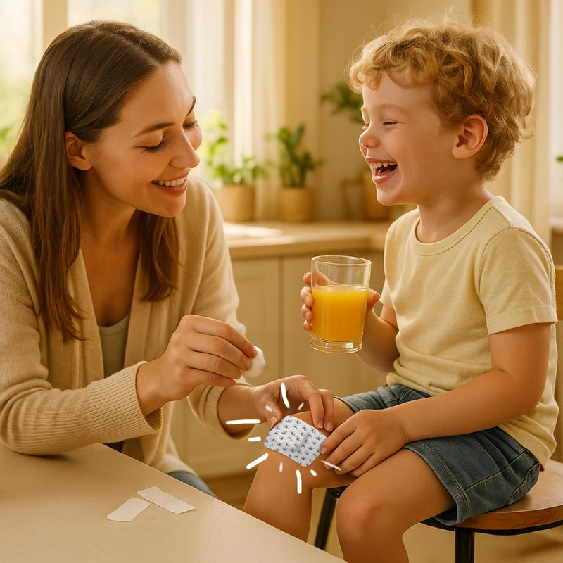 Patch Eco First Aid Kit, Assorted Hypoallergenic Adhesive Sizes Large and Small Bandages for Sensitive Skin, Essential Medical Supplies in a Reusable Tin, Latex Free, Sensitive Skin Bandages, 77 ct - Image 3