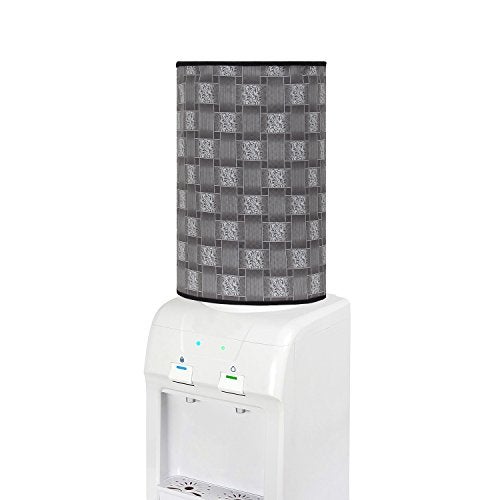 Lithara Printed Dispenser Bottle Cover for 20 Litre | Water Level Indication | Dispenser Bottle Protector | (Silver) - Image 1