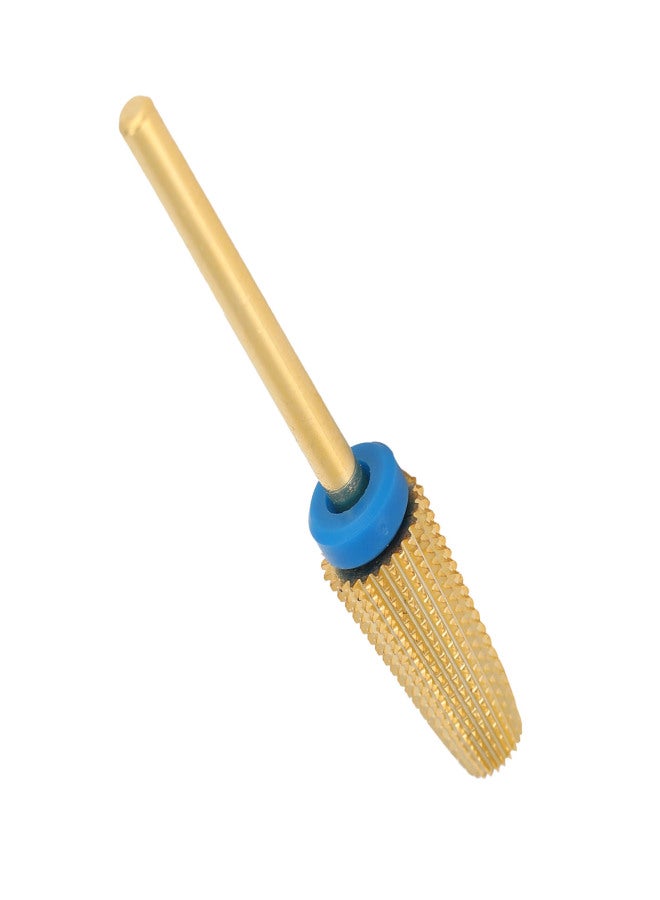 Nail Drill Bits 5 in 1 Nail Polishing Grinding Sanding Heads Nail Polisher AccessoryConical Round Head M - Image 1