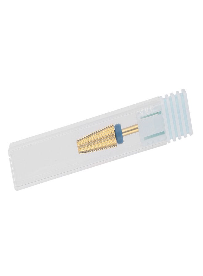 Nail Drill Bits 5 in 1 Nail Polishing Grinding Sanding Heads Nail Polisher AccessoryConical Round Head M - Image 4