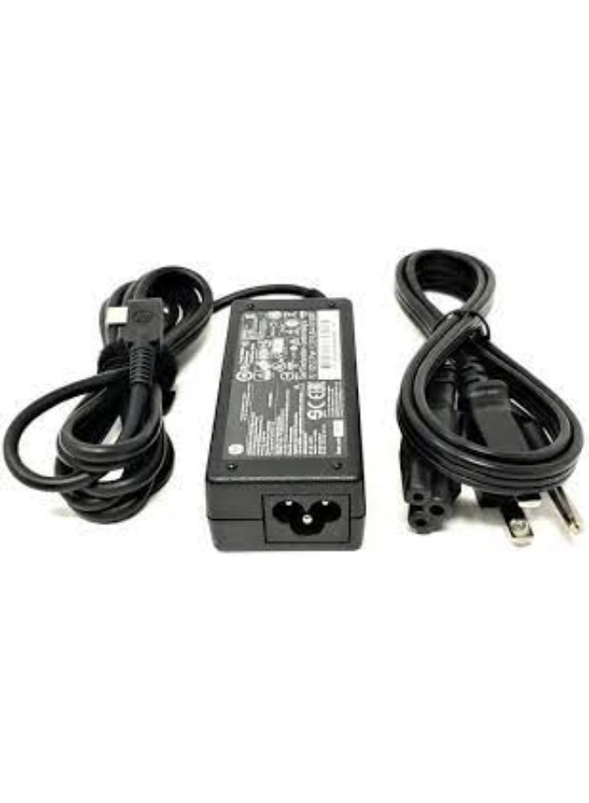 Terabyte شاحن بديل سفر 45 واط من نوع C لجهاز HP Spectre 13 Elite x2 1012 TYPE-C USB-C بدون سلك/كابل - Image 2