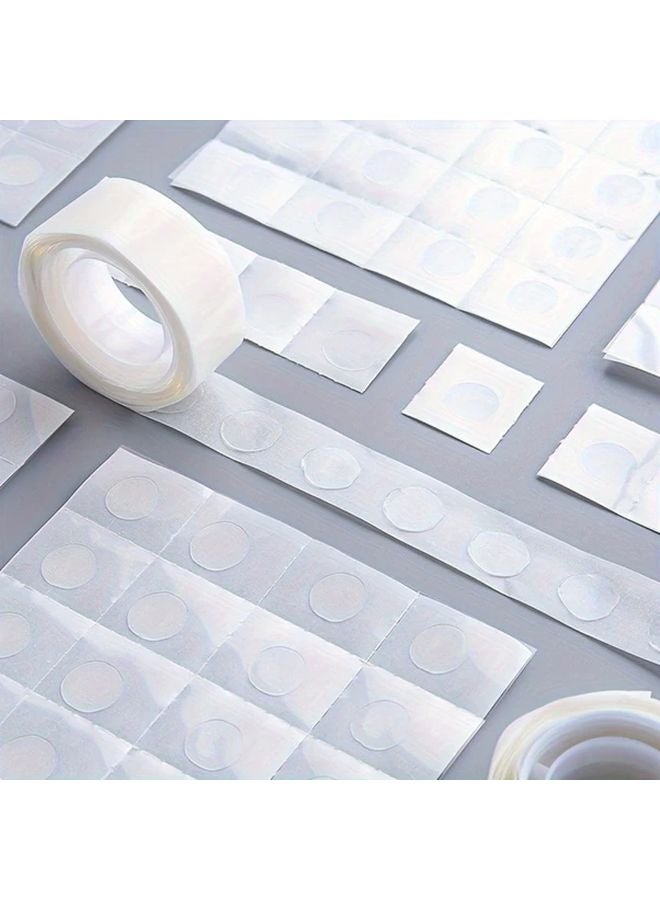 2 Rolls 190pcs Round Adhesive Dots Double Sided No Residue Stickers For Crafts - Image 3