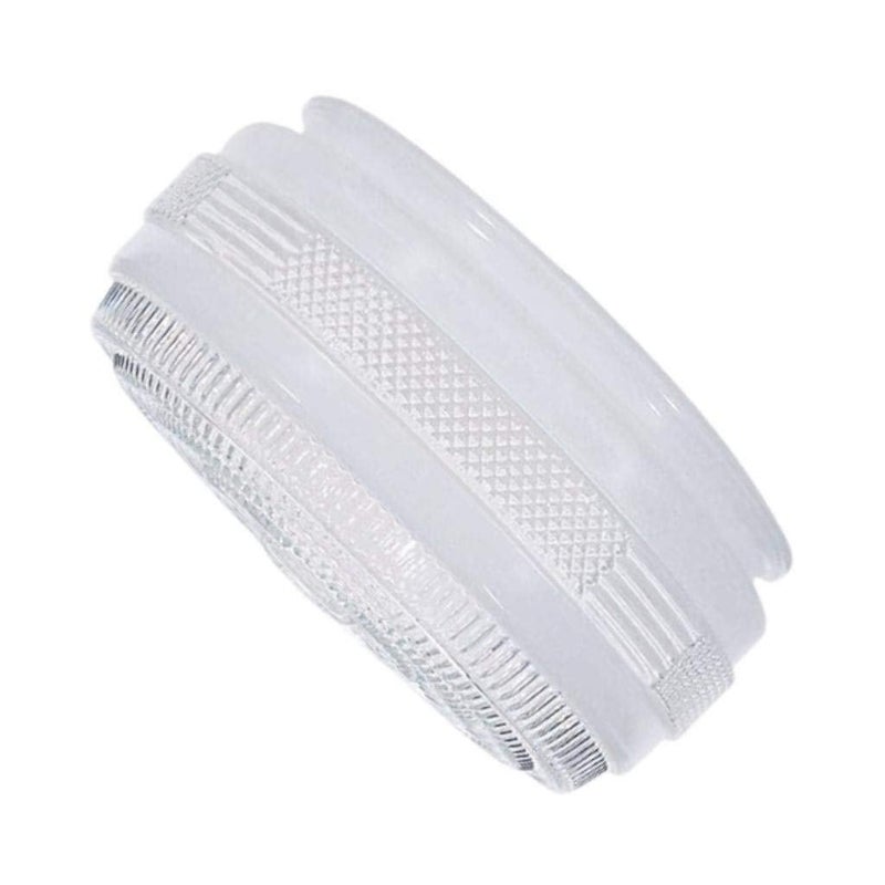 Satco 6-Inch Drum Shade Replacement Glass Shade 5-7/8-Inch Fitter Opening - Image 2