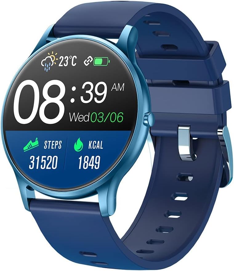 woobles Smart Watch,Smartwatch with Heart Rate Monitor Sleep Monitor, 1.28" Touch Screen IP68 Waterproof Smart Watches, Smart Watch Activity Tracker Pedometer for Men Women for Android iOS - Image 1