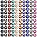 CiaraQ DND Polyhedral Dice 100pcs with A Dice Bag Compatible with Dungeons and Dragons DND RPG MTG Role Playing Table Games D12 dice 10 colors100 pcs - Image 4