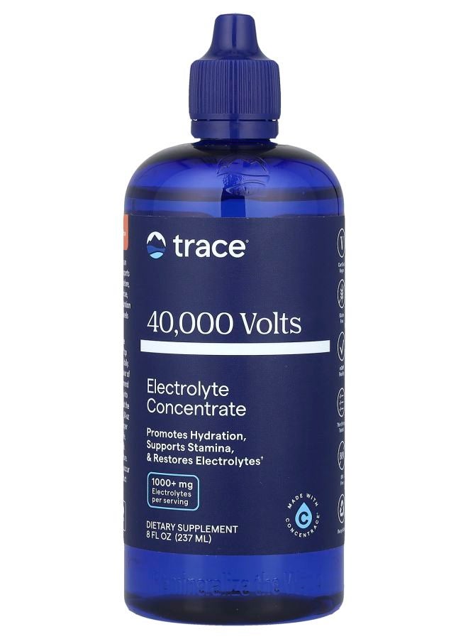 Trace Minerals 40000 Volts Electrolyte Concentrate 8 fl oz (237 ml)