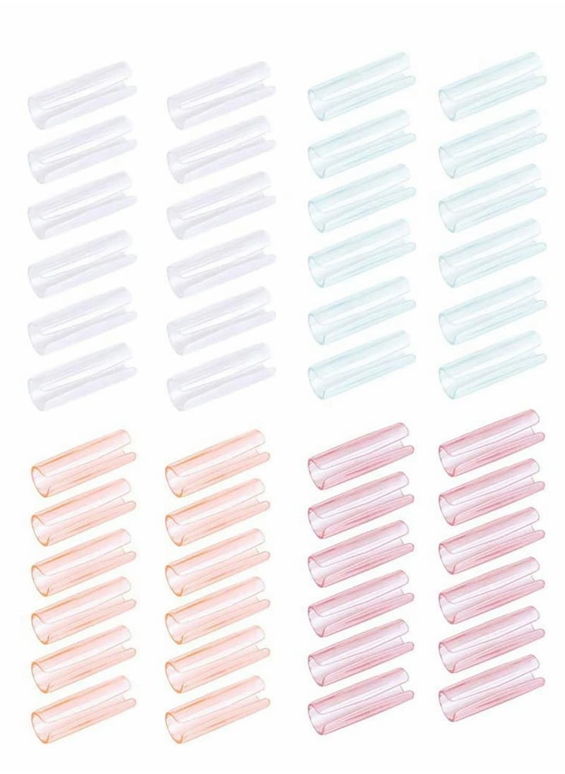 48-Pack Non-Slip Bed Sheet Fastener Clips, Reusable Sheet Holders to Keep Your Sheets Secure and Snugly in Place.