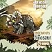 IBLOTIME Triceratops Dinosaur Building Sets 860 Pieces Micro Block Model Detailed DIY Dinosaur Build with Display Base Creative Challenge Project Birthday 14 - Image 4