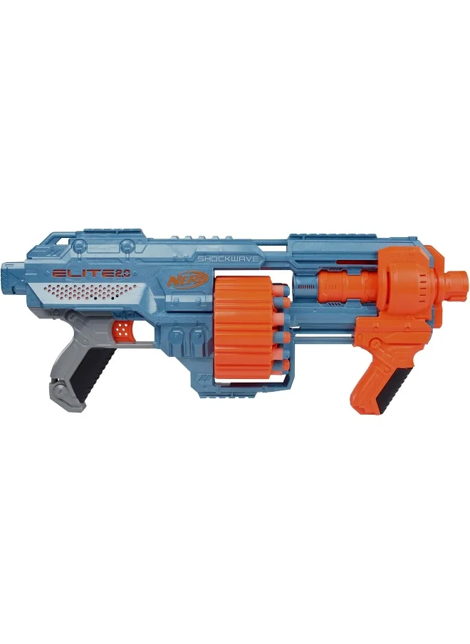 نيرف Nerf Elite 2.0 Shockwave RD-15 Dart Blaster