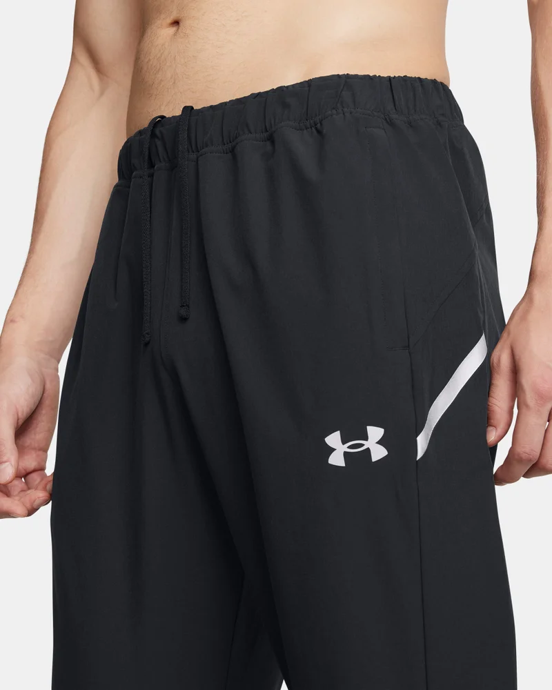 Under Armour black Men's Woven Utility Training Pants for Men | Best Price UAE