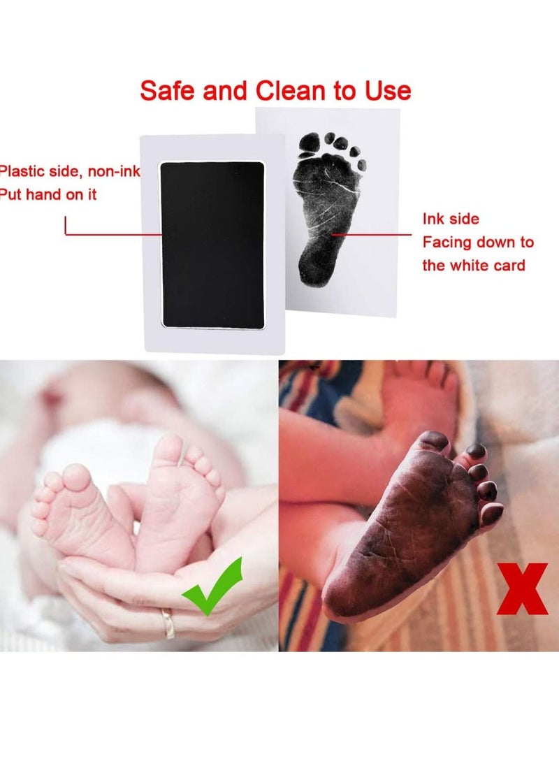 Gonice - Baby Handprint and Footprint Kit, 3 Ink Pads with Clean-Touch, 6 Imprint Cards, Pet Paw Inkless Print - Image 1