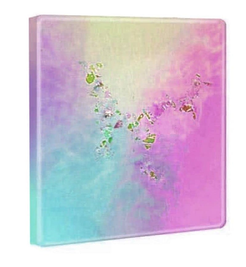 ARTOOL Square Shape Resin Art Mold Creative DIY Multipurpose Transparent Silicone Coaster Art and Craft Making Tool Epoxy UV Resin Wax Concrete Casting Mould3.8x3.8Inch Set of 1 (A43) - Image 2