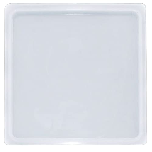 ARTOOL Square Shape Resin Art Mold Creative DIY Multipurpose Transparent Silicone Coaster Art and Craft Making Tool Epoxy UV Resin Wax Concrete Casting Mould3.8x3.8Inch Set of 1 (A43) - Image 1