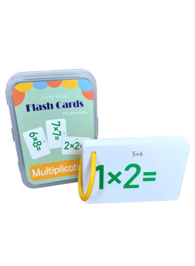 4 Sets Educational Flash Cards Pocket Card Preschool Teaching Cards for kids, Mathematics - Image 4