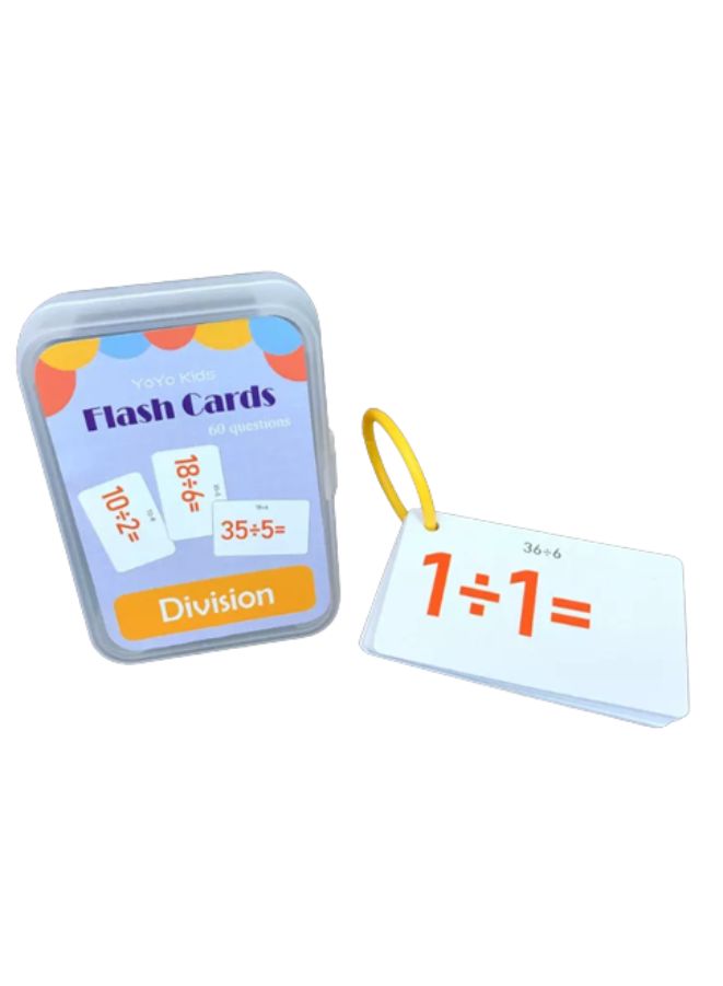4 Sets Educational Flash Cards Pocket Card Preschool Teaching Cards for kids, Mathematics - Image 5