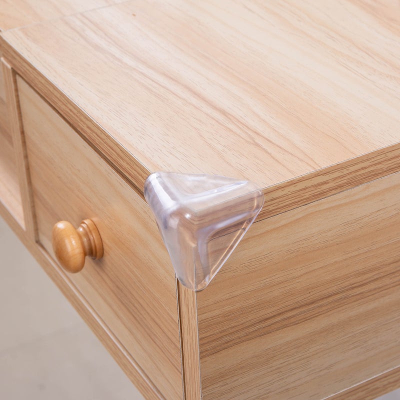 Silicone Anti-collision Corner Childrens Transparent Anti-collision Corner Table Corner Anti-collision Corner Protector Baby Safety Protective Cover Anti-collision Corner Protector triangular transparent angle 