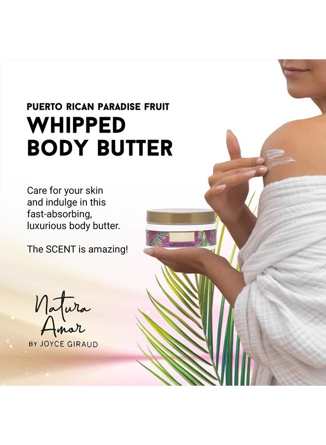 Miracle Elixir Collection Joyce Giraud Natura Amor Whipped Body Butter, Puerto Rican Passion Fruit, Extra Creamy, Ultra Hydrating, Non-Greasy, 8 Oz - Image 2