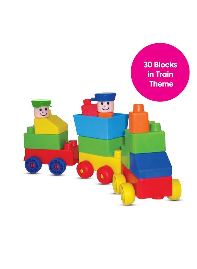Edushape Mini Edu-Train, 30 Piece - Image 3