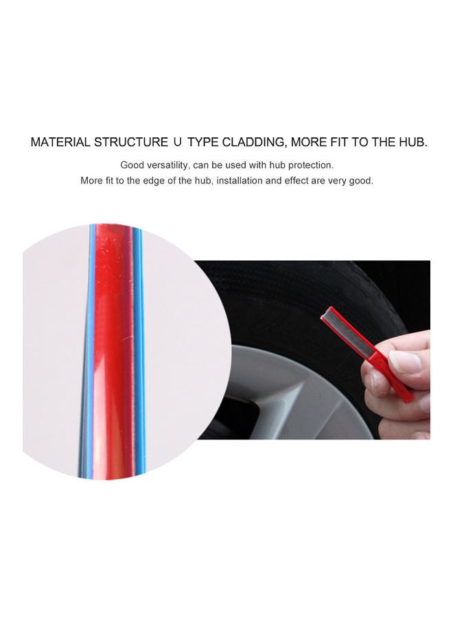NIBEMINENT Car Vehicle Wheel Edge Rims Protector Decor Strip - Image 2