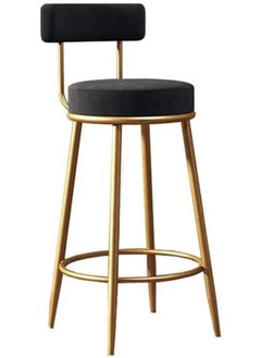 SUPAAR Dining Room Chairs Living Room Chair Velve Fabric Chair For Hotel Restaurant and Office New (Black)
