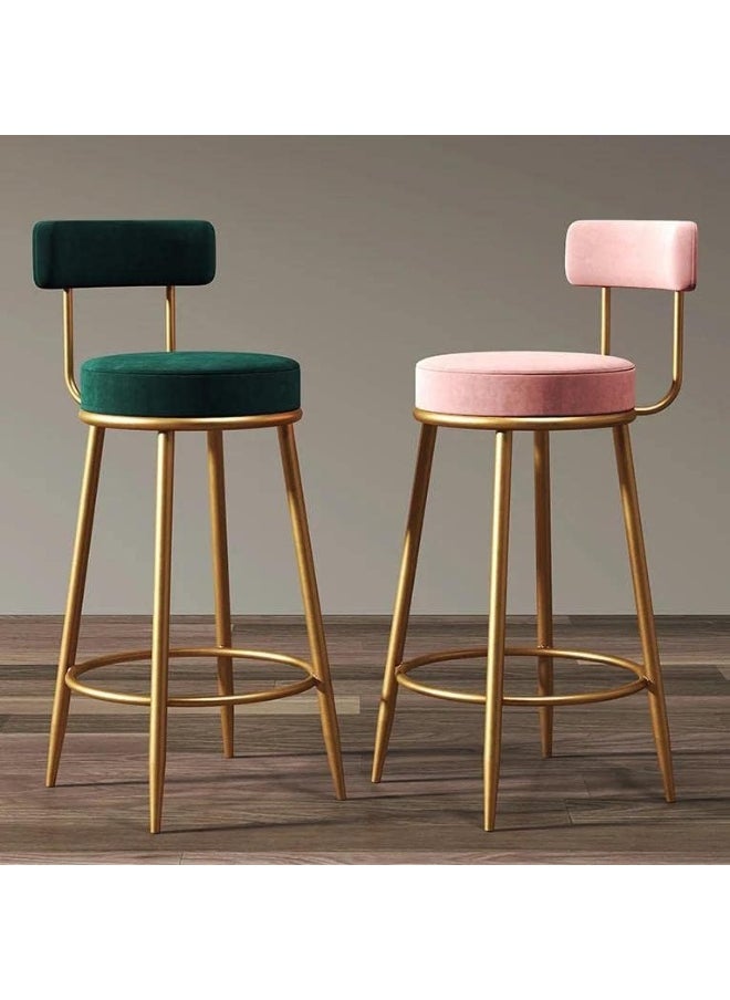 Generic - SUPAAR Dining Room Chairs Living Room Chair Velve Fabric Chair For Hotel Restaurant and Office New (Black) - Image 1