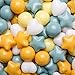 GOGOSO Ball Pit BallsPlastics Balls for Ball Pit Stars Hearts Shape for PastelBall for Toddlers Kids Stars and Hearts Creamy YellowBlue200pcs - Image 3
