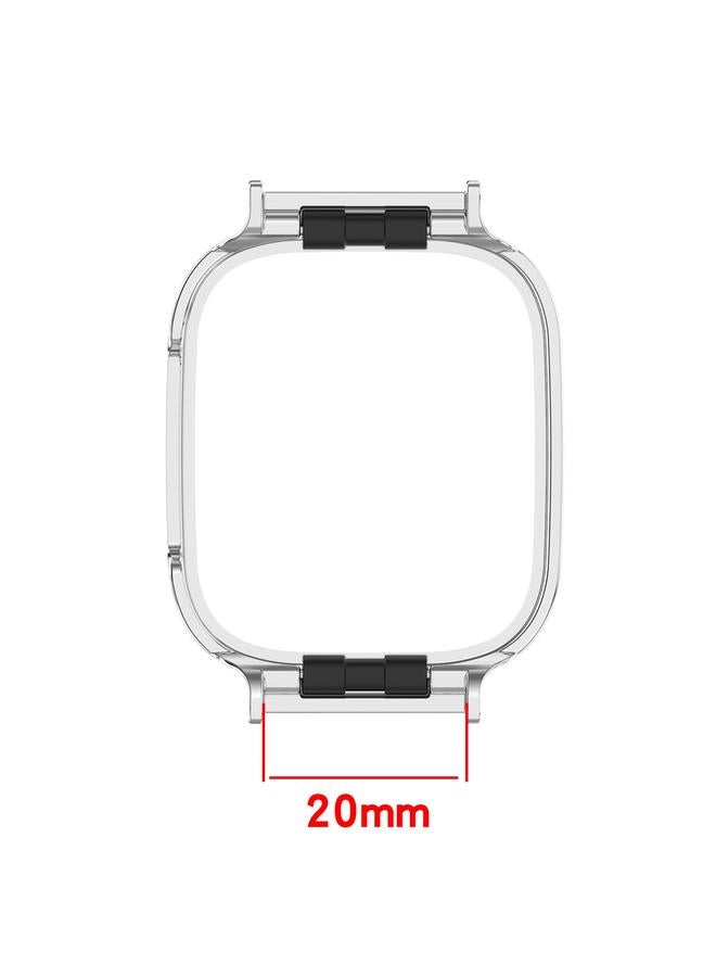 إيروريكس جراب حماية معدني لساعة Xiaomi Redmi Watch 3 / Mi Watch Lite 3 (ذهبي وردي) - Image 3