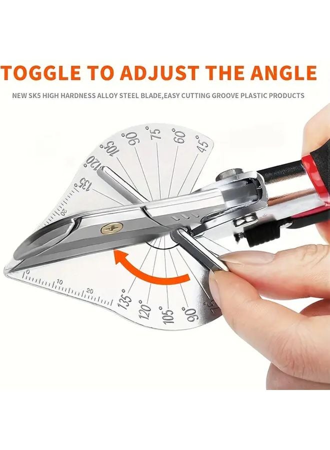 Multi Angle Bevel Cutter 45 135 Degree Adjustable Manual Tool With 10 Blades - Image 5