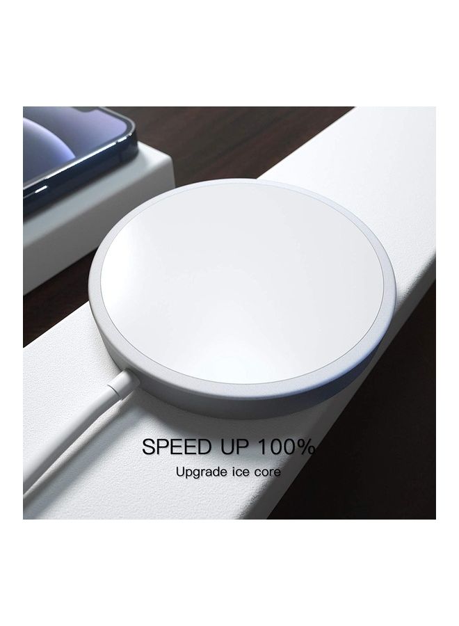 NIBEMINENT Charger For Apple iPhone And AirPods White - Image 2
