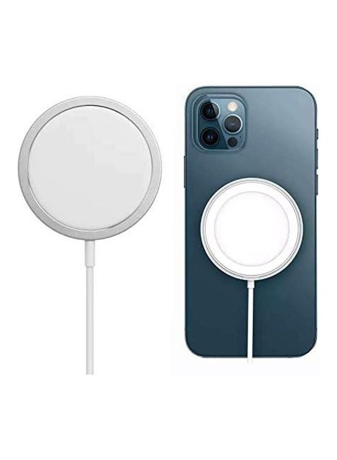 NIBEMINENT Charger For Apple iPhone And AirPods White - Image 1