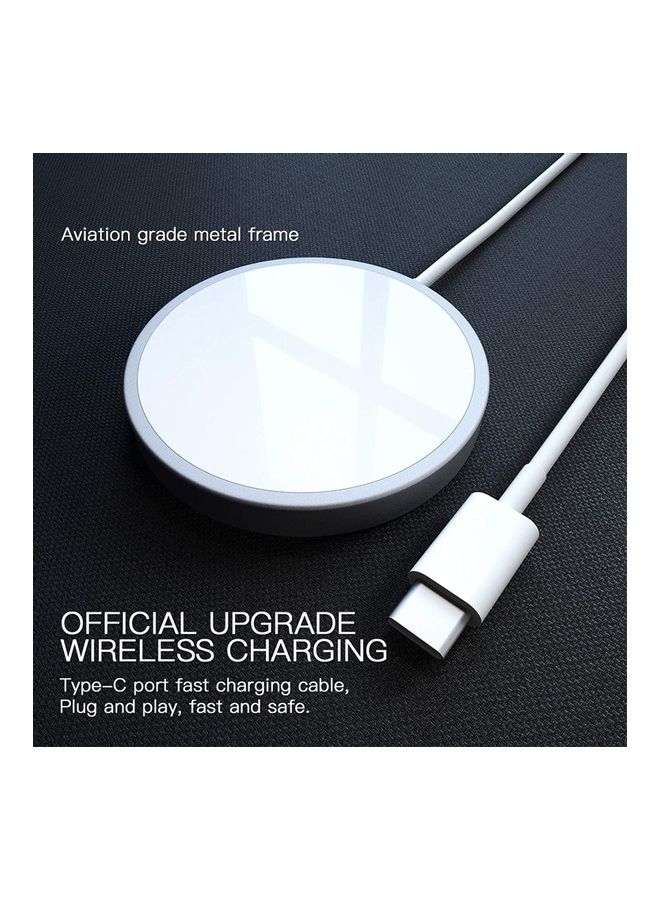 NIBEMINENT Charger For Apple iPhone And AirPods White - Image 3