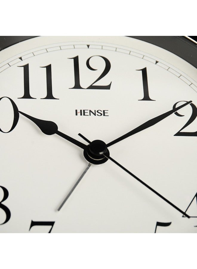 Hense Creative Alarm Clock Fashion Bedroom Clock Children Student Alarm Clock Personality Quartz Clock Ha75 Electroplated Arabic - Image 5