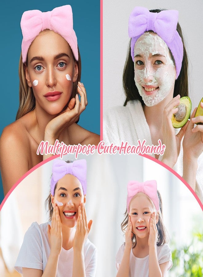 Ondder Skincare Headband for Washing Face Spa Makeup Face Wash Headband Skin Care Headbands Terry Cloth Head Band Bachelorette Party Favors Spa Party Hair Accessories Bachelorette Gifts for Bride - Image 5