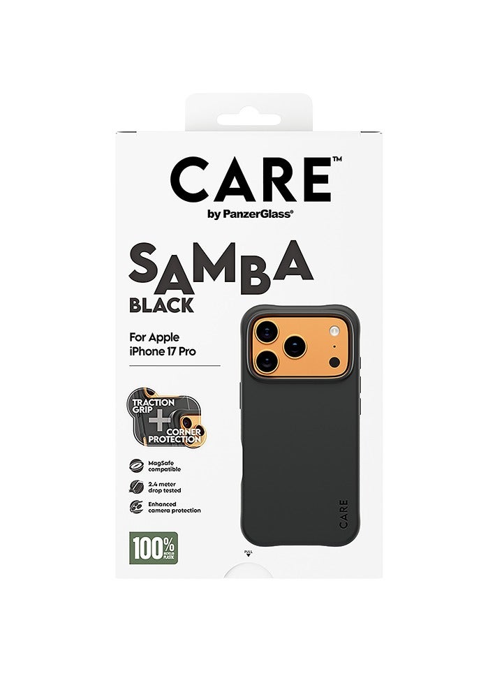 PanzerGlass CARE Fashionable Case Samba with MagSafe iPhone 17 Pro - Black - Image 4