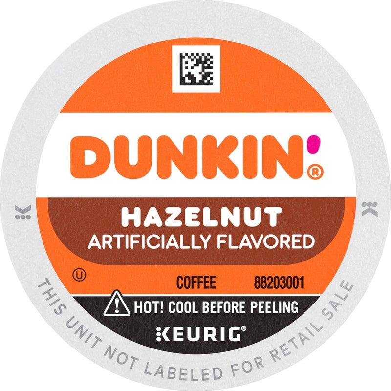 Dunkin' Hazelnut Flavored Coffee, 88 Keurig K-Cup Pods - Image 4