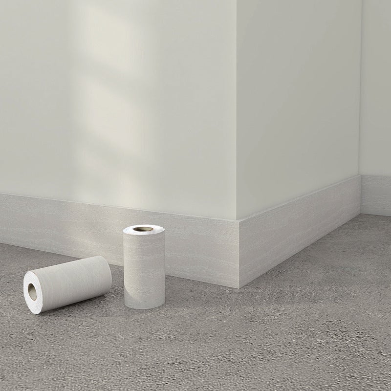 Wood Grain Waist Line Skirting Line Self-Adhesive Sticker Corner Line Door Frame Decorative Strip 10 Meters Refurbished Waterproof Moisture-Proof Sticker - Image 1