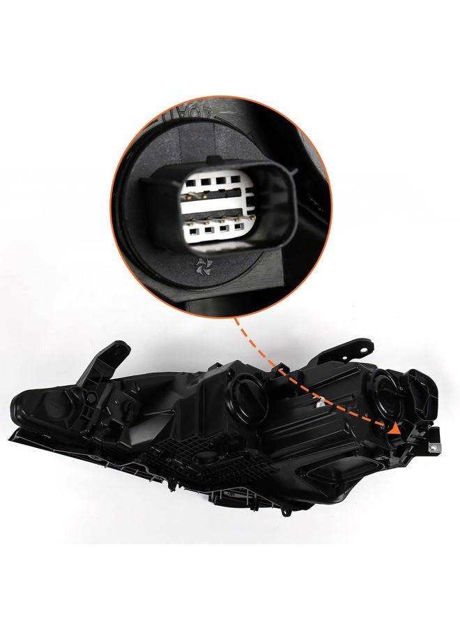 FIONE for Chrysler Pacifica Headlights Assembly 2018 2019 2020 halogen Projector Headlamp (Passenger) - Image 5
