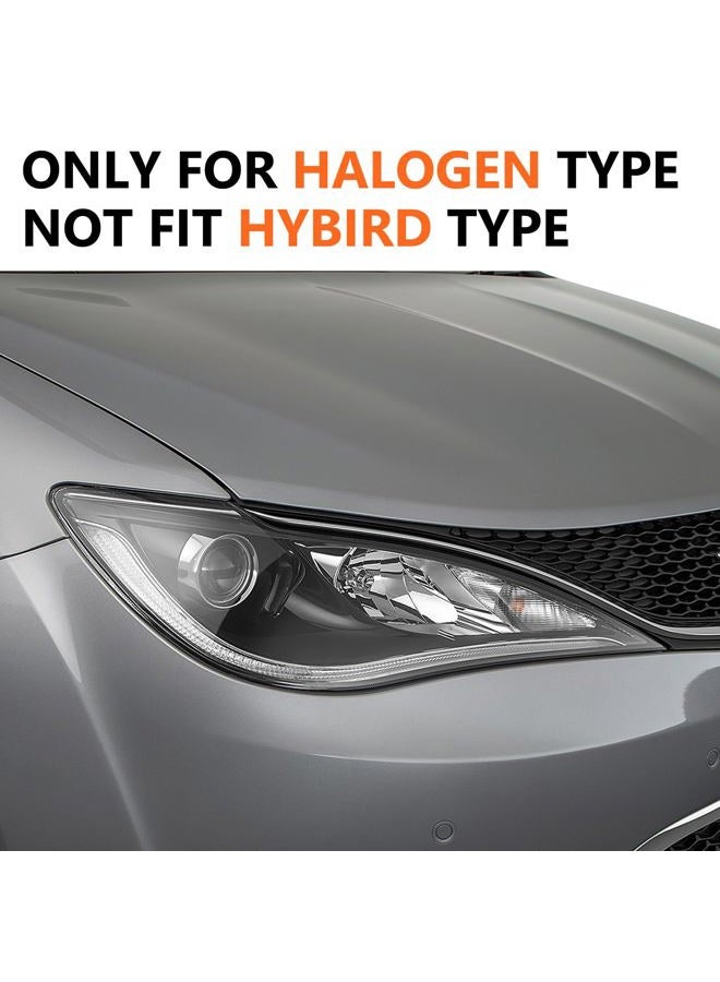 FIONE for Chrysler Pacifica Headlights Assembly 2018 2019 2020 halogen Projector Headlamp (Passenger) - Image 2