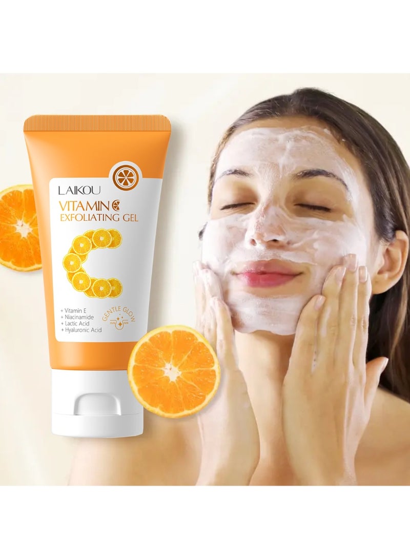 Laikou 1pc Vitamin C Cleanser - Gentle Pore Cleanser for Smooth & Radiant Skin, Brightening Oil Control Facial Wash, Non-Greasy Formula, All-Season Use, for Women & Men, Skincare Routine, Daily Skincare, Gentle Skincare, Minimalist Skincare - Image 1