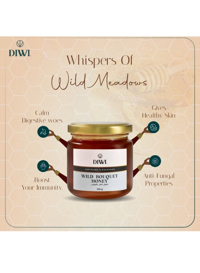 DIWI Wild Bouquet Honey 250g - Image 5