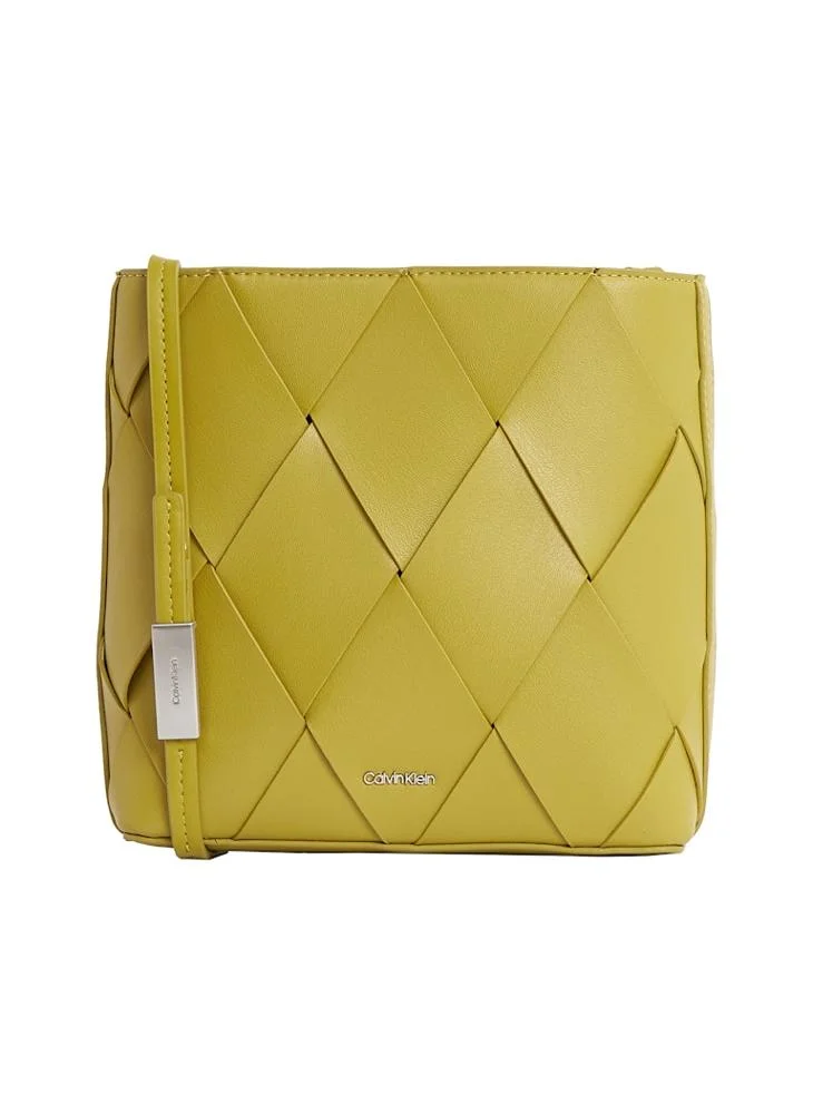 CALVIN KLEIN Woven Square Crossbody