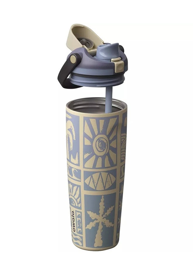 Owala 30oz FreeSip Sway Insulated Stainless Steel Water Bottle with Two-Way Spout, Built-In Straw and Bucket Handle, Made for Travel, School, and Sports,  BPA Free, Leak Proof - Image 2