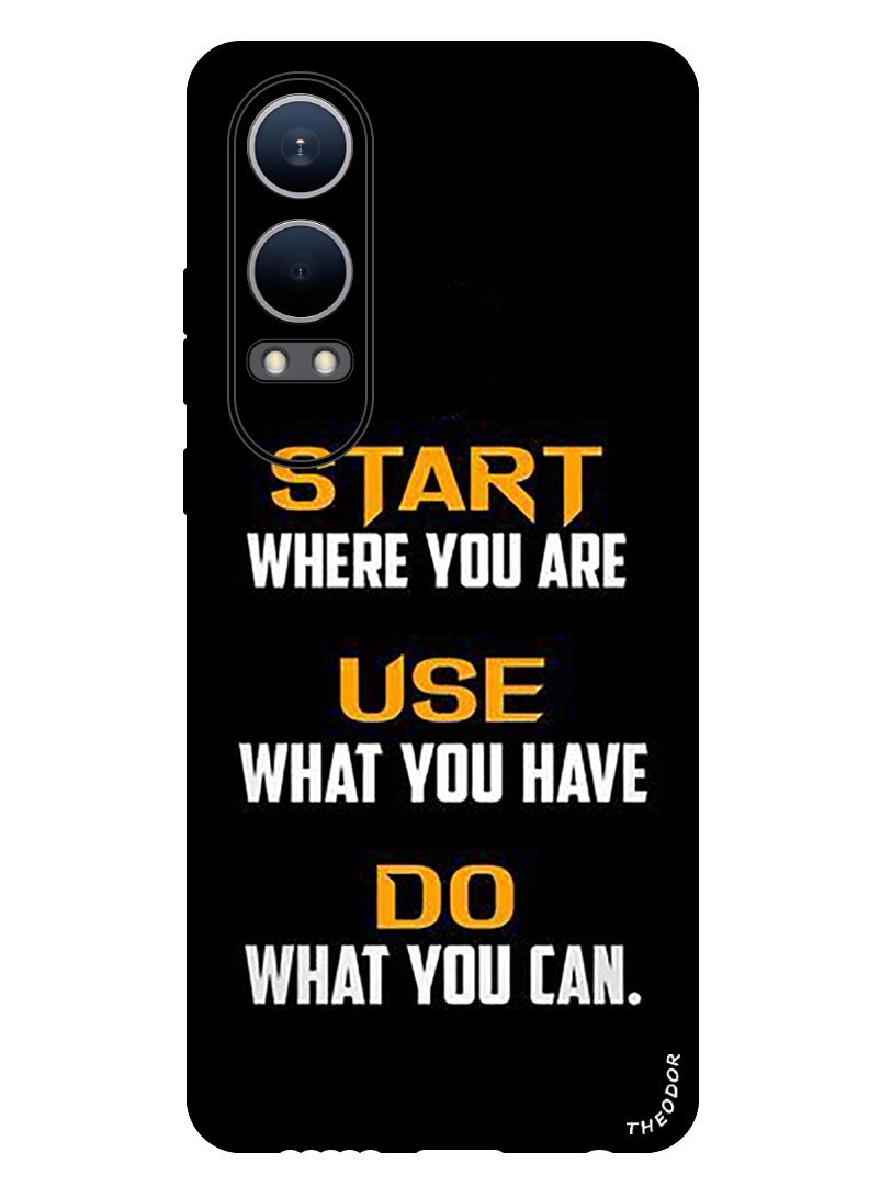 Theodor Protective Case Anti Scratch Shock Proof Bumper Cover For OnePlus Nord CE4 Lite Start Where you are - Image 1