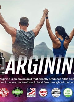 DR EMIL NUTRITION Dr. Emil - L Arginine (3150mg) Highest Capsule Dose - Nitric Oxide Supplement for Vascularity, Endurance and Heart Health (AAKG and HCL) - 90 Tablets  - Image 5