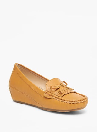 Womens Solid Loafers With Wedge Heels - pzsku/Z0C4B913B443711A240E4Z/45/_/1736265397/114eb63c-47d6-4f45-8306-70ae04d07545