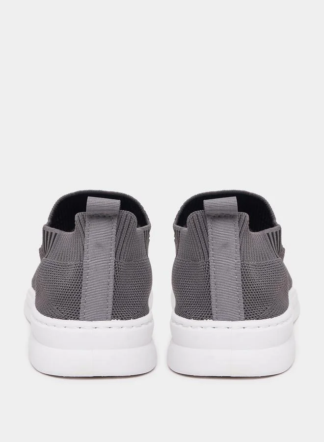 Styli Elastic Lace Pull On Sneakers with Pull Tab