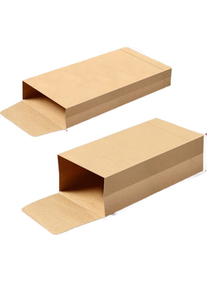 Kingdee Wide Version No.1 Blank Kraft Paper Envelopes, 20 Pieces/Pack, Unlined Envelope Bags, Invoice Bags, Payroll Bags, Document Bags, 60Mm Side Width - Image 2