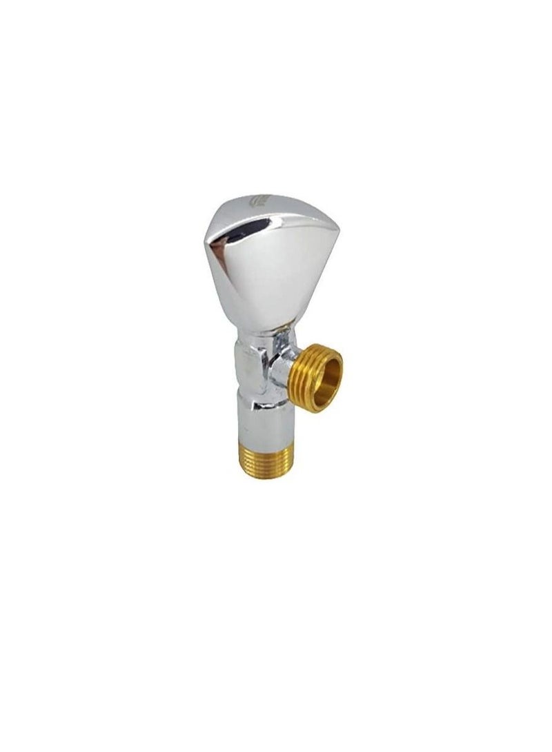 Conflo Brass Angle Valve Toilet Kitchen Wash Basin Bathroom Fittings 1/2" - Image 3